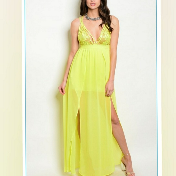 Miss Avenue Dresses & Skirts - 💋🚨super Hot 💋🌡Color LIME DRESS
